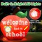 7FT Welcome Back to School Inflatable Apple Outdoor Decorations